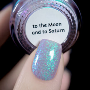 To the Moon and to Saturn